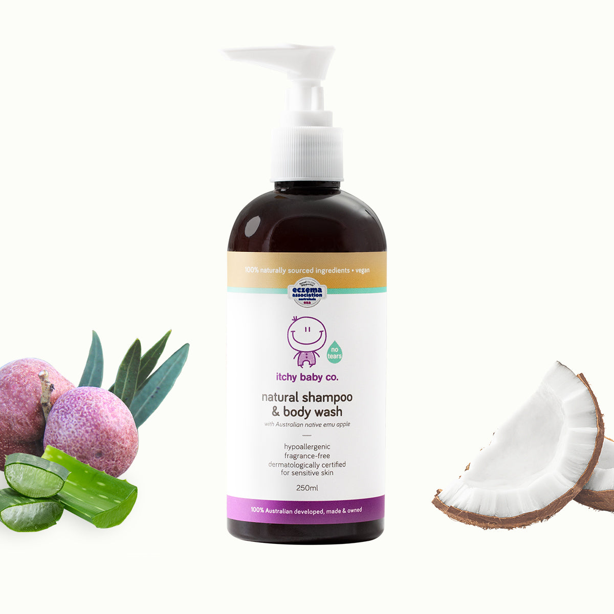 Organic baby shampoo and orders wash