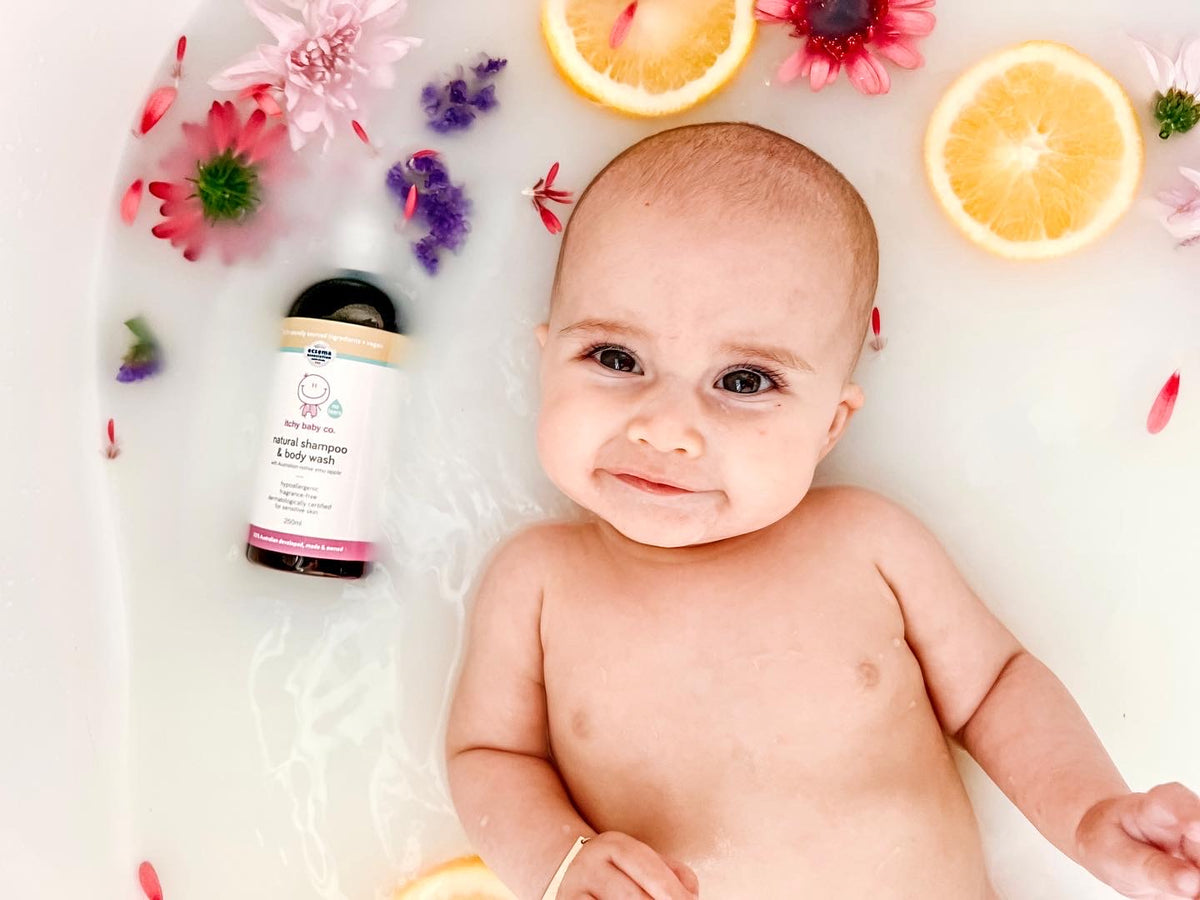 Our Natural Shampoo & Body Wash for sensitive scalp & skin– Itchy Baby Co.