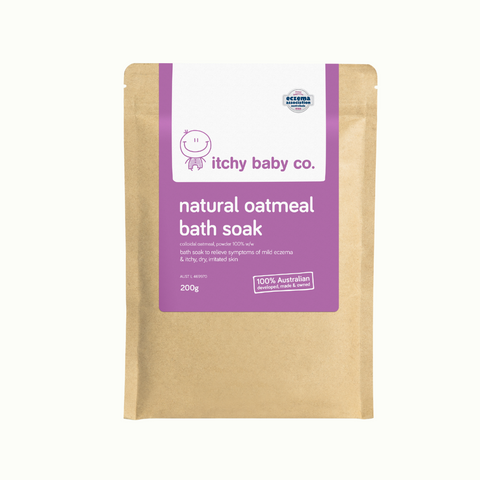 natural oatmeal bath soak